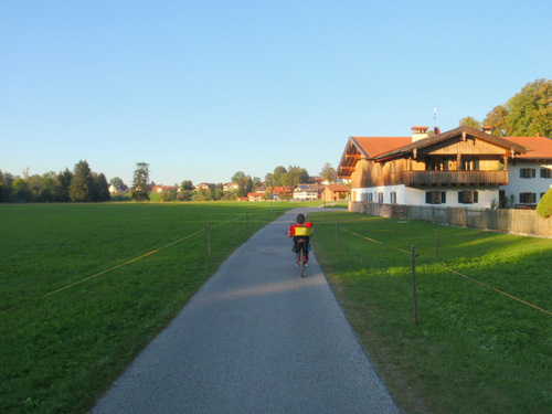 We have almost ridden back to our motel and staging area in Schwangau.